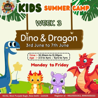 The Popsicles-Kids Summer Camp (Dino & Dragon Week-3)