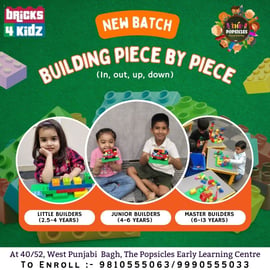 The Popsicles And Bricks 4 Kidz-Building Piece By Piece (In,out,up,down) New Batch