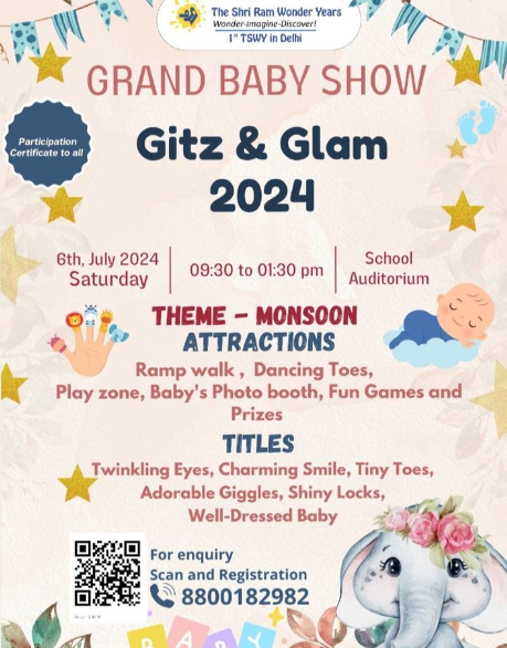 The Shri Ram Wonder Years-Grand Baby show