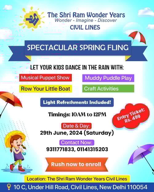 The Shri Ram Wonder Years-Spectacular spring fling