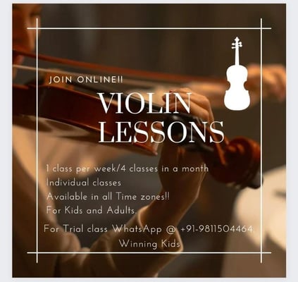 Winning Kids-Violin Lessons