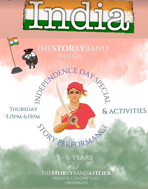 The StoryBand-Independence day Special Story Performance & Activities for kids