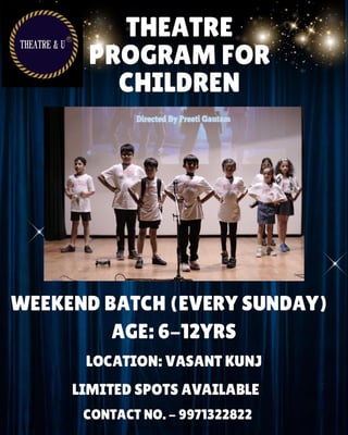 Theatre & U  - Childern Theatre Program