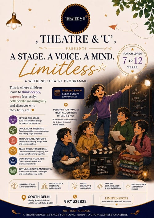 Theatre & U-Limitless Weekend Theatre Program for Kids