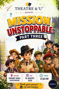 Theatre & U-Mission Unstoppable Part Three Interactive Childrens Theatre Show