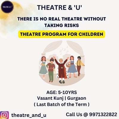 Theatre & U-Theatre Program For Children