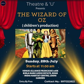 Theatre & U-The Wizard of oz (children's production)