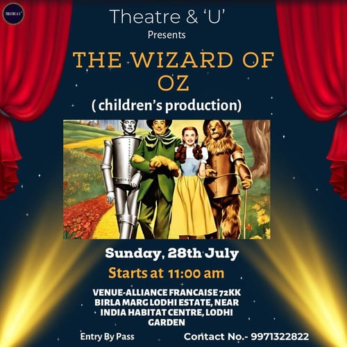 Theatre & U-The Wizard of oz (children's production)