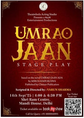 Theatreleela Acting Studio  -  Umrao Jaan Drama Theatre