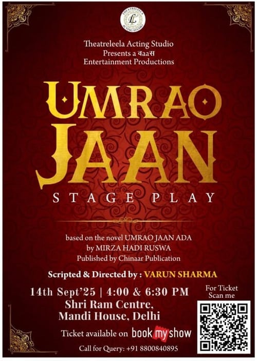Theatreleela Acting Studio  -  Umrao Jaan Drama Theatre