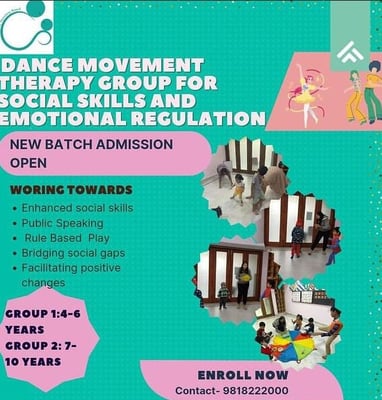 The Dancing Bond-Therapy Group Admission Opne New Batch