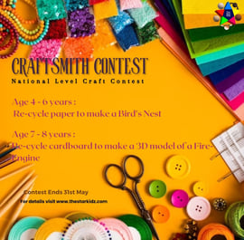 The star kidz-National Level Craft Contest