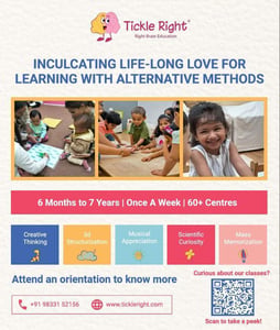 Tickle Right-Creative Learning Program for Kids (East of Kailash)