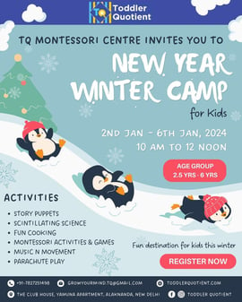 Toddler Quotient-New Year Winter Camp for kids