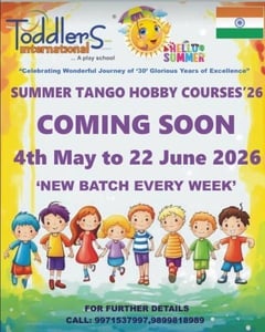 Toddlers International School-Summer Tango 2026
