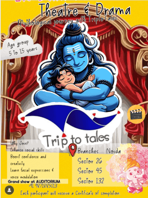 Triptotales Storytelling Centre  -  Ek Dant Ki Baatein Drama Theatre Classes