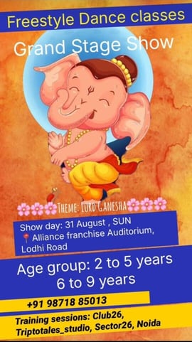 Triptotales Storytelling Centre  -  Freestyle Dance classes