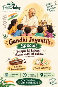 Triptotales Storytelling Centre-Gandhi Jayanti Special Workshop