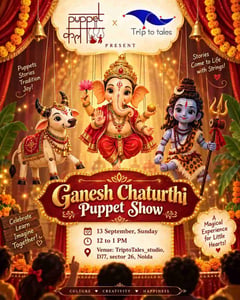 Triptotales Storytelling Centre-Ganesh Chaturthi Puppet Show