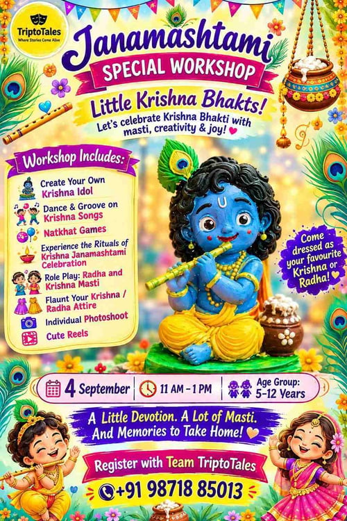 Triptotales Storytelling Centre-Janmashtami Special Workshop