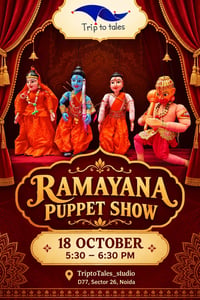 Triptotales Storytelling Centre-Ramayana Puppet Show for Kids
