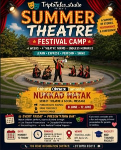 Triptotales Storytelling Centre-Summer Theatre Festival Camp