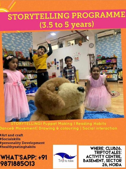 Triptotales Storytelling Centre-Toddler Time in Noida