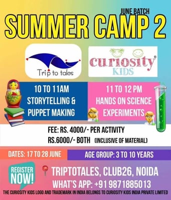Triptotales Storytelling Centre-Summer Camp 2024