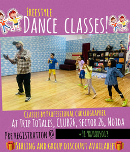 Triptotales Storytelling Centre-Free style dance class