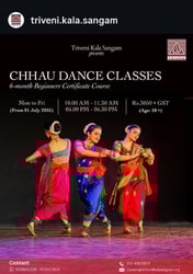 Triveni Kala Sangam  -  Chhau Dance Classes