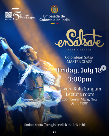 Triveni Kala Sangam  -  Colombian Salsa Master Class