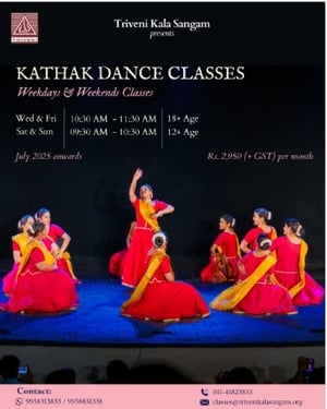 Triveni Kala Sangam  -  Kathak Dance Classes