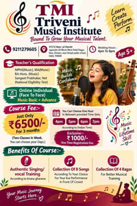 Triveni Music Institute-Online Music and Vocal Training Classes