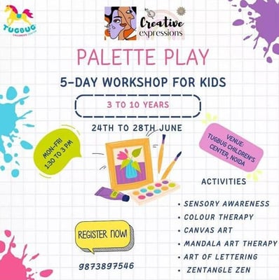 Tugbug-Palette Play (5.days workshop for kids)