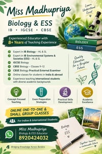 Tuition classes By Ansal Esencia-Online Biology Tuition Classes