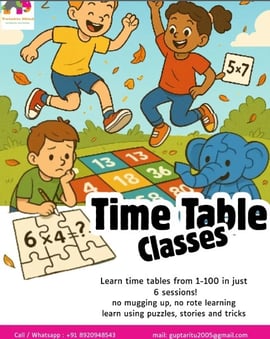 Twinkle Mind  -  Time Table Classes