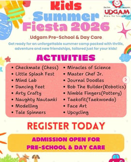 UDGAM-Kids Summer Fiesta
