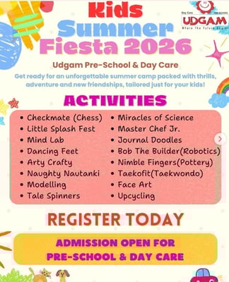 UDGAM-Summer Fiesta for Kids 2026