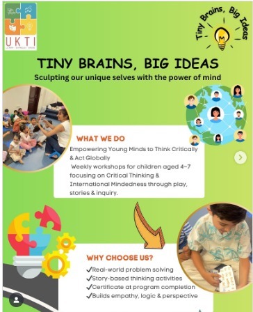 UKTI  -  Tiny Brains Kids Workshop