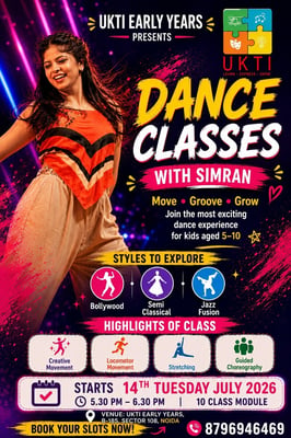 UKTI Early Years-Dance Classes for Kid (Noida)