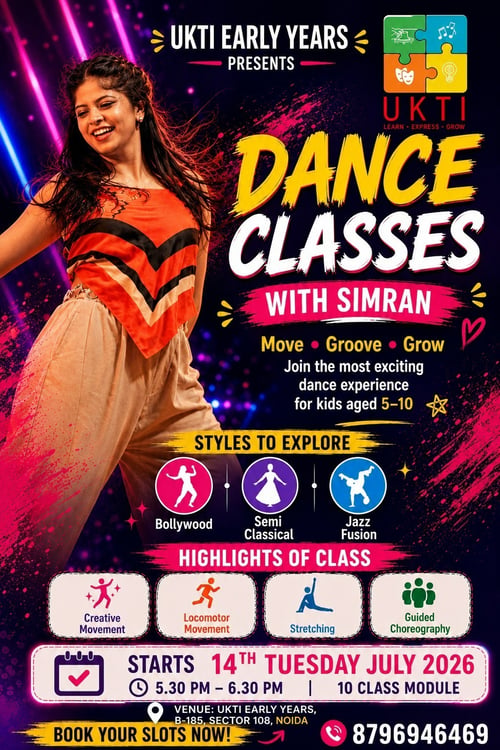 UKTI Early Years-Dance Classes for Kid (Noida)