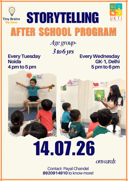UKTI Early Years-UKTI Early Years-Storytelling and Dance Workshops for Kids (Noida)