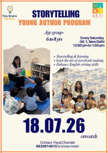 UKTI Early Years-Young Author Program for Kids Storytelling and Creative Writing