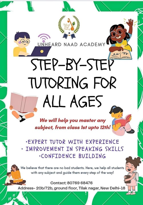 Unheard Naad Music Academy-Tutoring 1st to 12th class