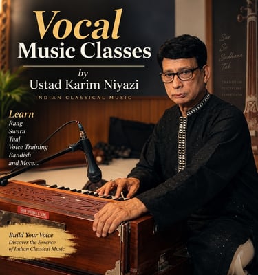 Ustad Abdul Kareem Khan Sangeet Vidhalaya-Indian Classical Vocal Music Classes