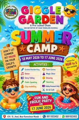 VIAN TODDLERS SCHOOL-Summer Camp 2026