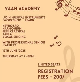 Vaan Academy  -  Musical Instruments Workshop