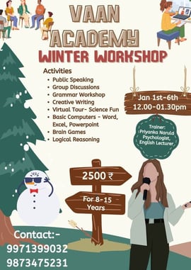 Vaan Academy-winter workshop