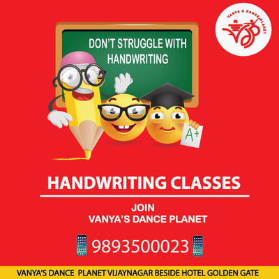 Vanyas Dance Planet-Handwriting Classes