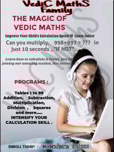 Vedic Maths Family  -  Kids Vedic Maths Classes
